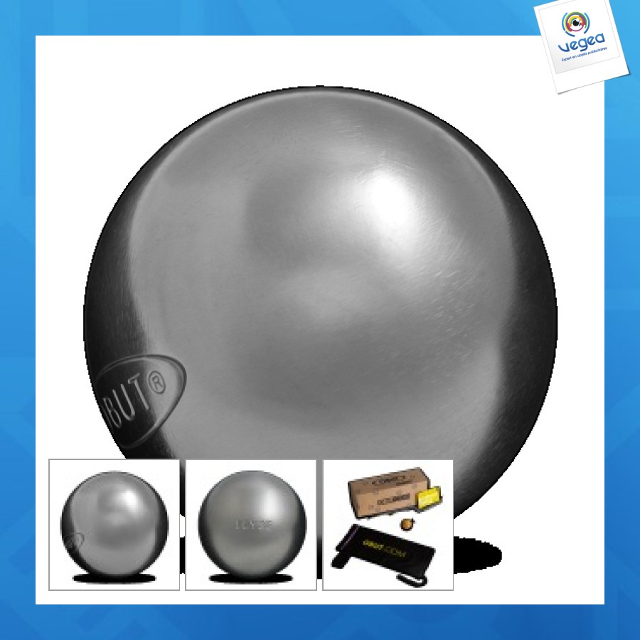 Kit de pétanque inox