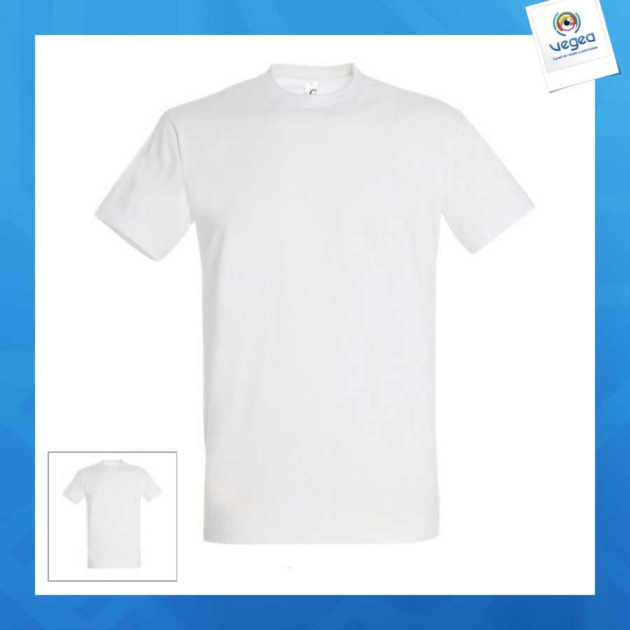 T-shirt blanc 190g express