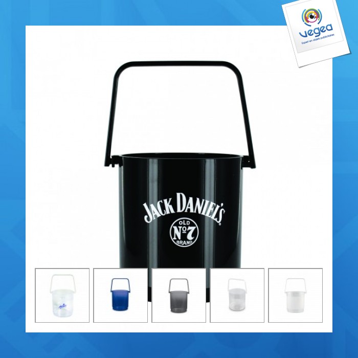 Seau à glace personnalisable rond 1l