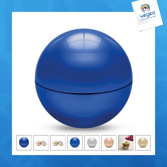 Boule baume personnalisé à lèvres