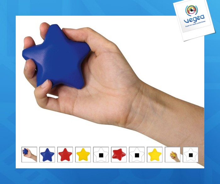 étoile anti-stress personnalisable starlet