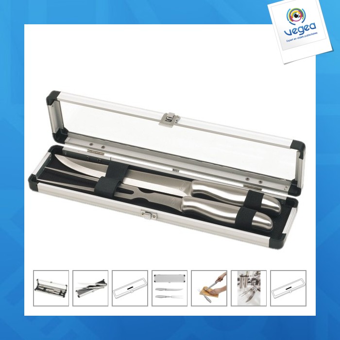 Set à trancher en inox