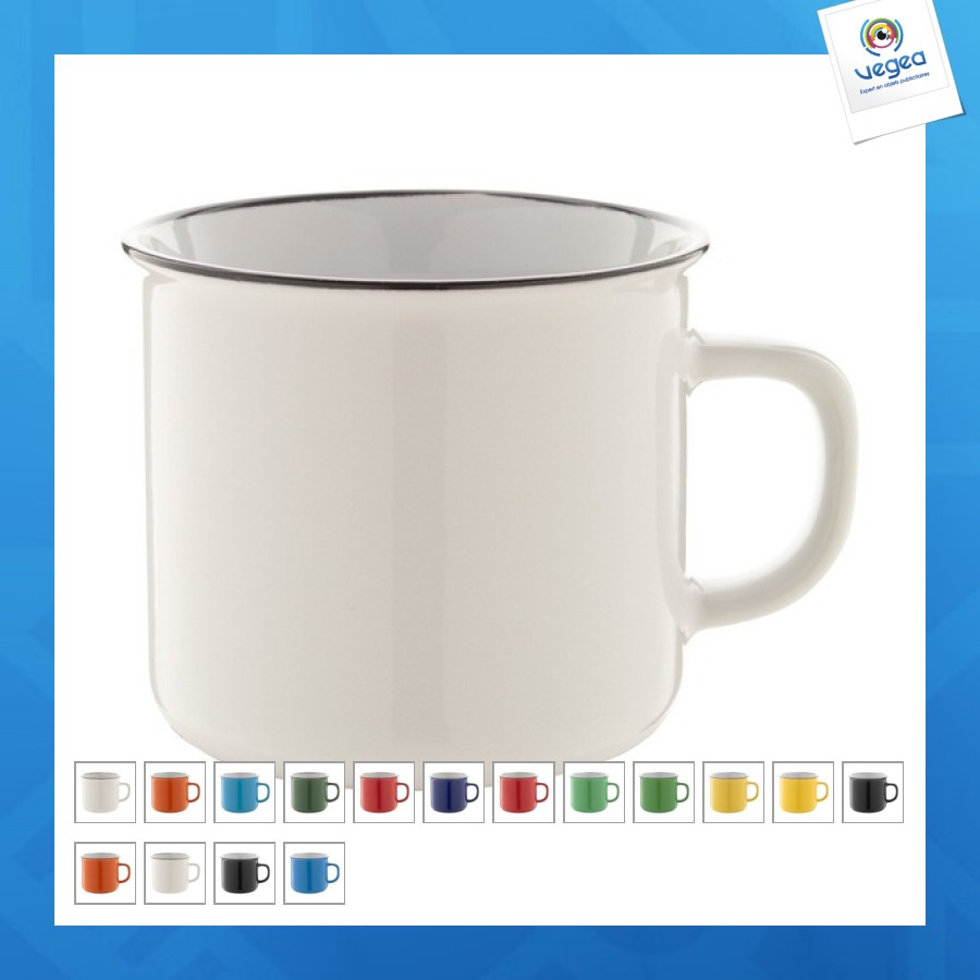 Mug personnalisé céramique vintage 30cl