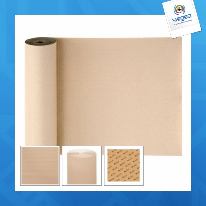 Rouleau de nappe personnalisée en papier recyclé