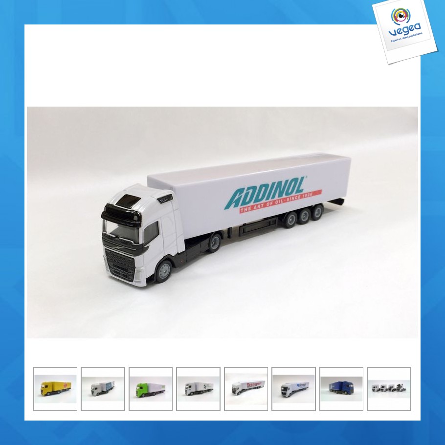 Camion remorque personnalisé 1:87