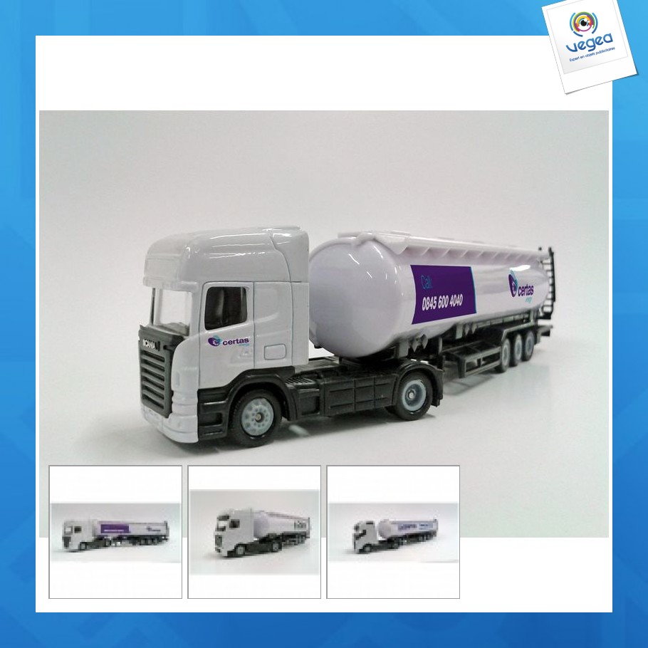 Camion avec logo citerne 1:87