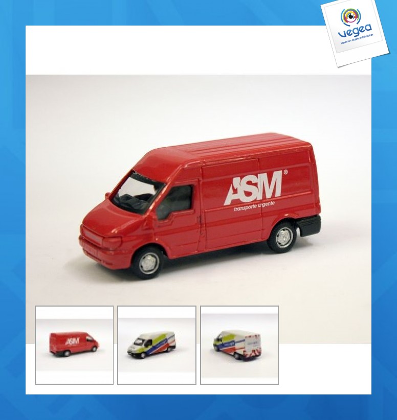 Camionnette personnalisable ford 7cm