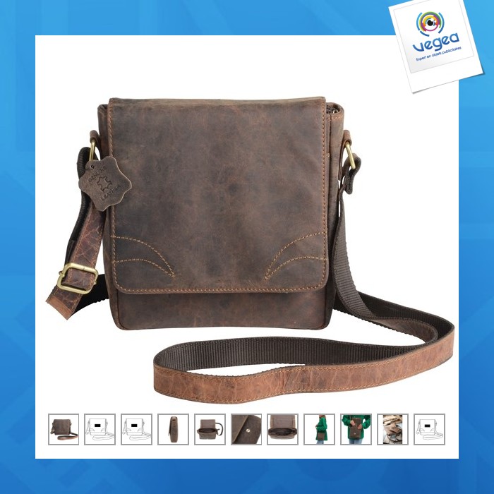 Sac en cuir véritable wilderness