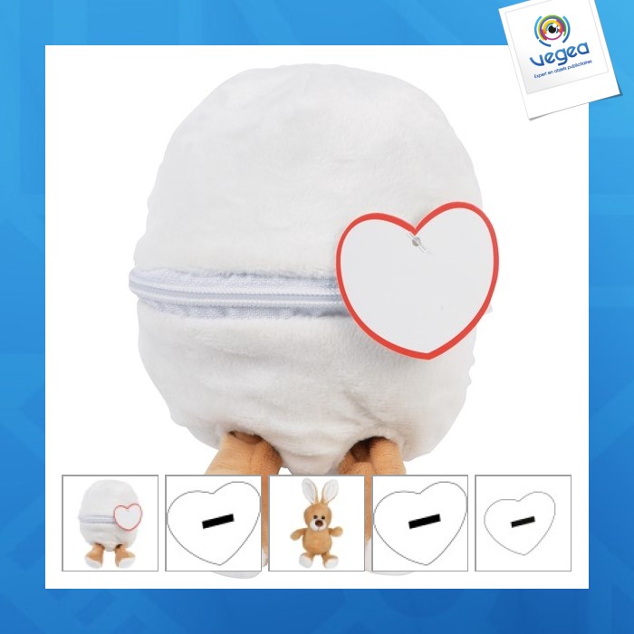 Lapin en peluche lukas
