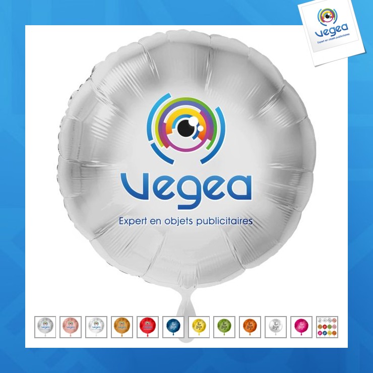 Ballon mylar rond 43cm