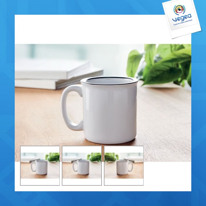 Mug céramique 240ml pour la sublimation