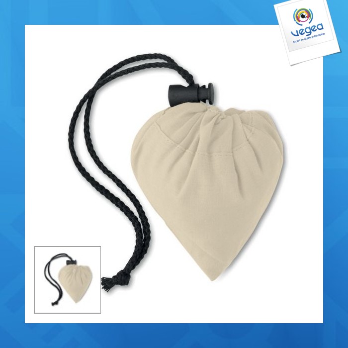 Sac coton pliable 105gr/m²
