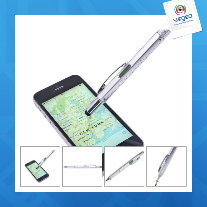 Stylo bille avec logo twist multifonction