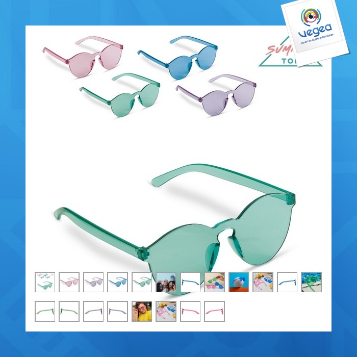 Lunettes de soleil publicitaires