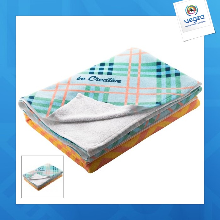 Serviette quadri