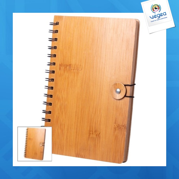 Carnet promotionnel a5 bambou