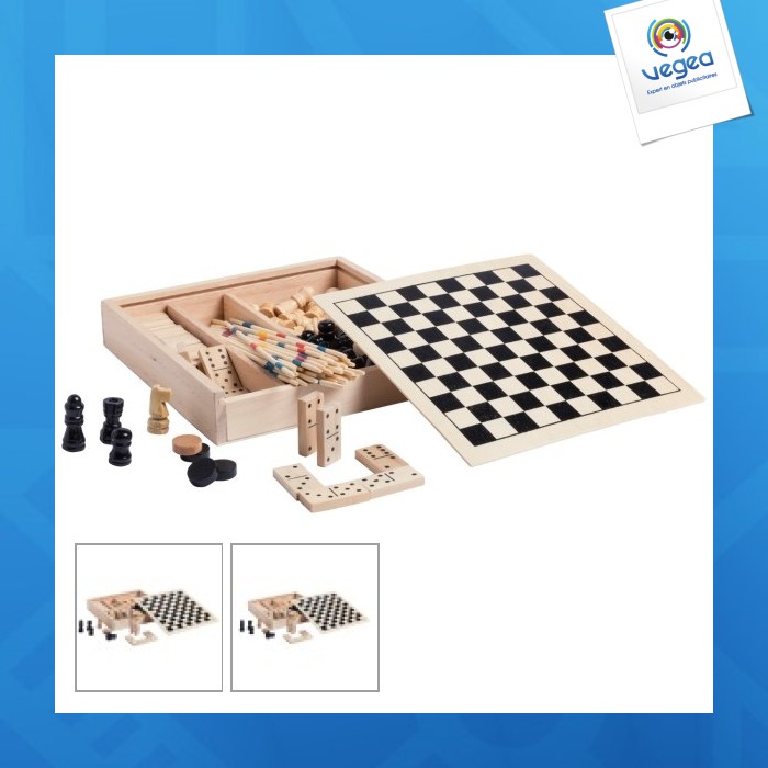 Set de 4 jeux bois