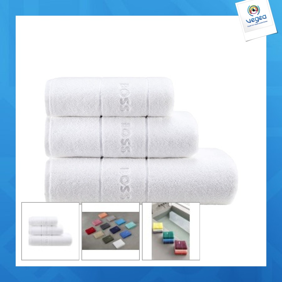 Serviette de toilette personnalisable plain 50x100cm