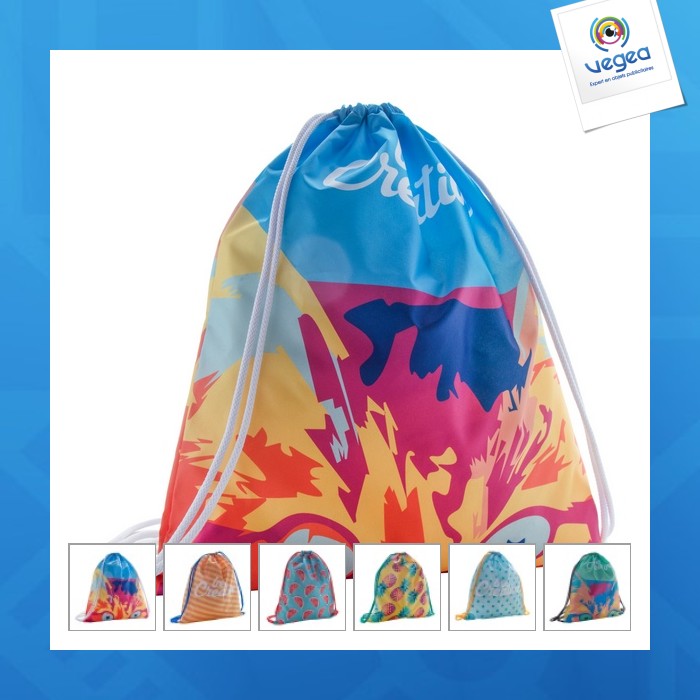 Sac à dos avec logo quadri
