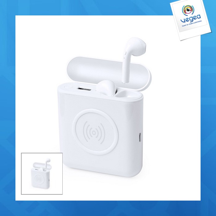écouteurs personnalisables power bank