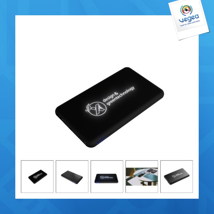 Chargeur solaire personnalisable 5000mah