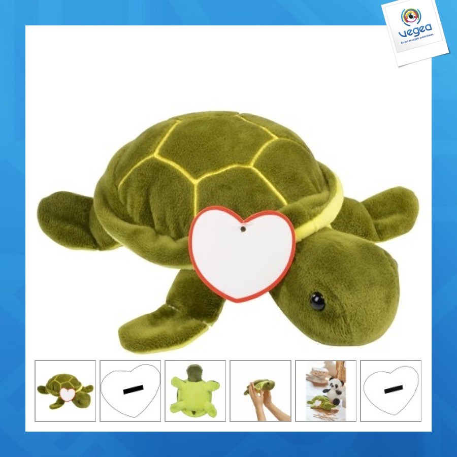 Tortue en peluche albert