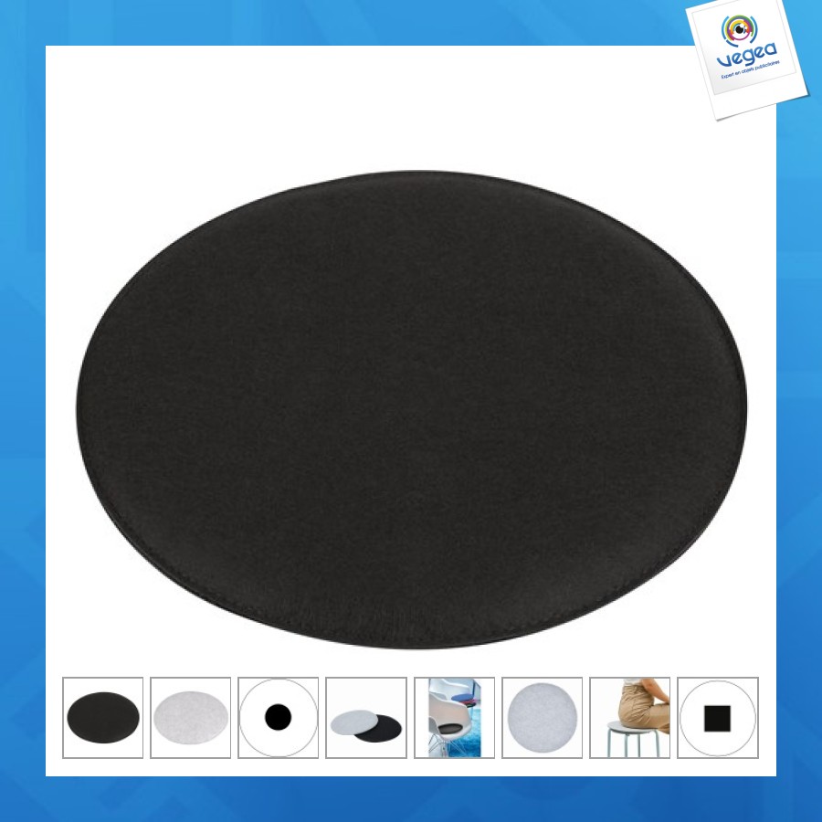 Coussin personnalisable fin en feutre