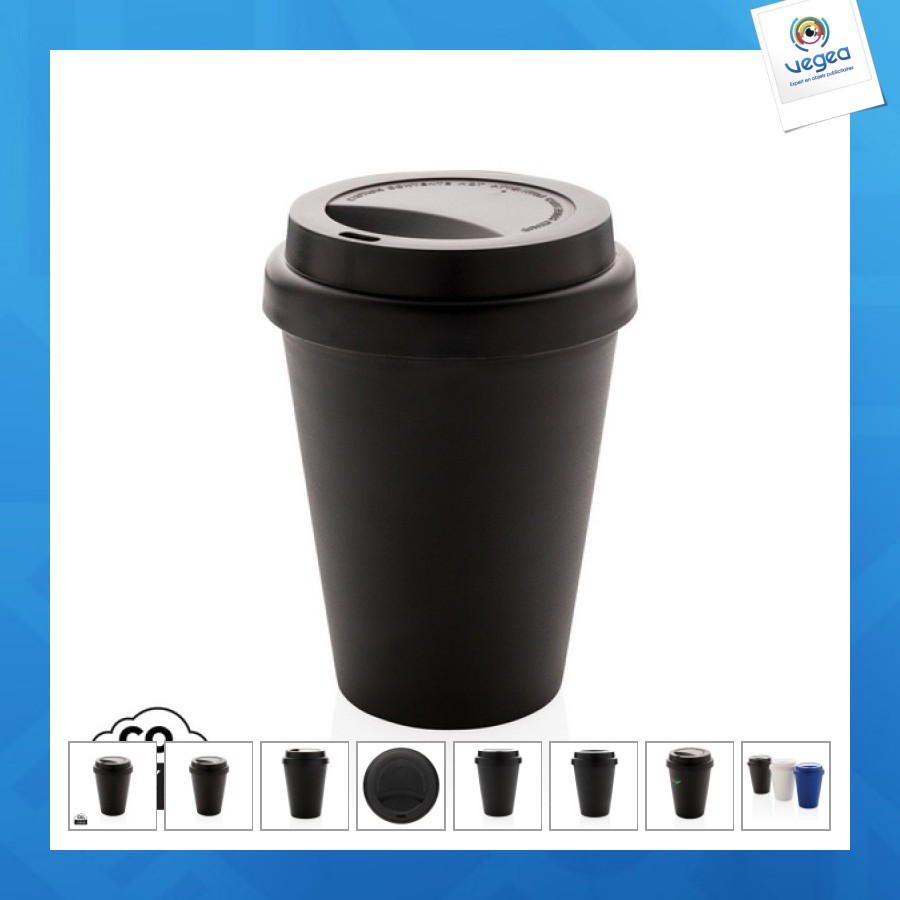 Mug en pp recyclable à double paroi 300ml
