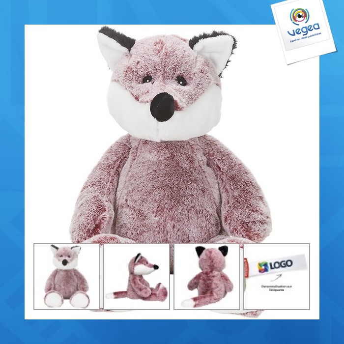 Peluche renard personnalisable - mbw