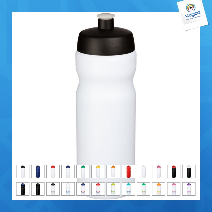 Bouteille de sport personnalisée baseline® plus 650ml
