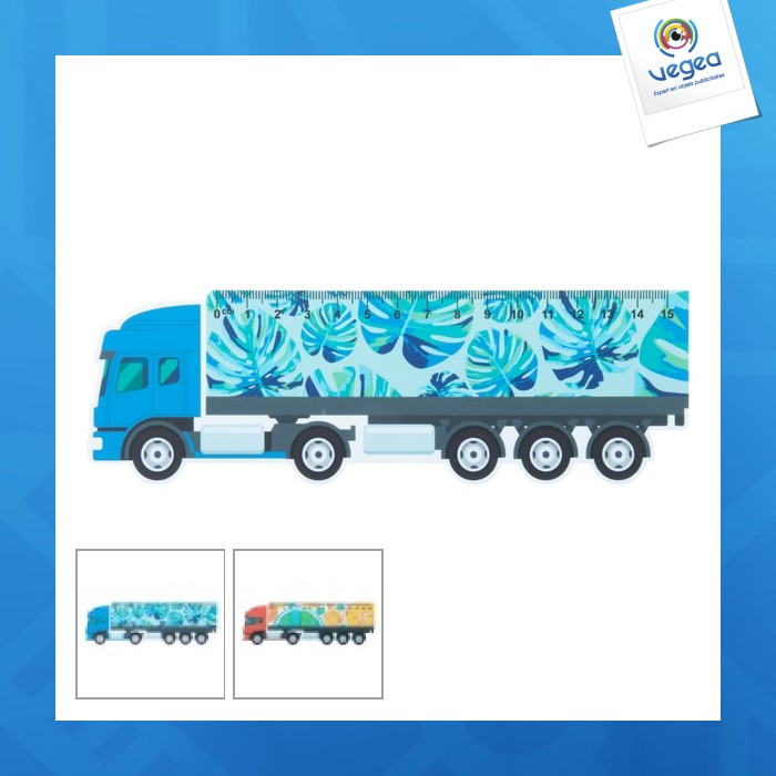 Règle camion promotionnel 15cm