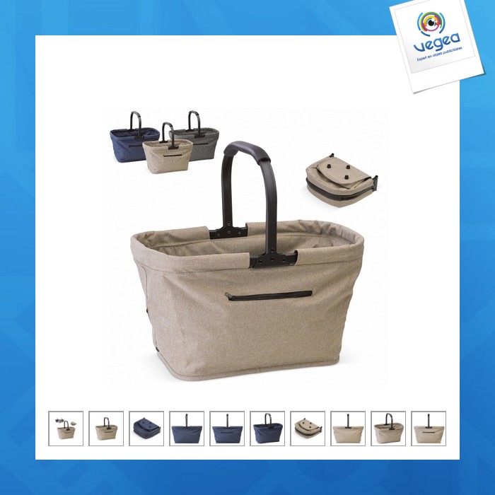 Panier personnalisable pique-nique pliable