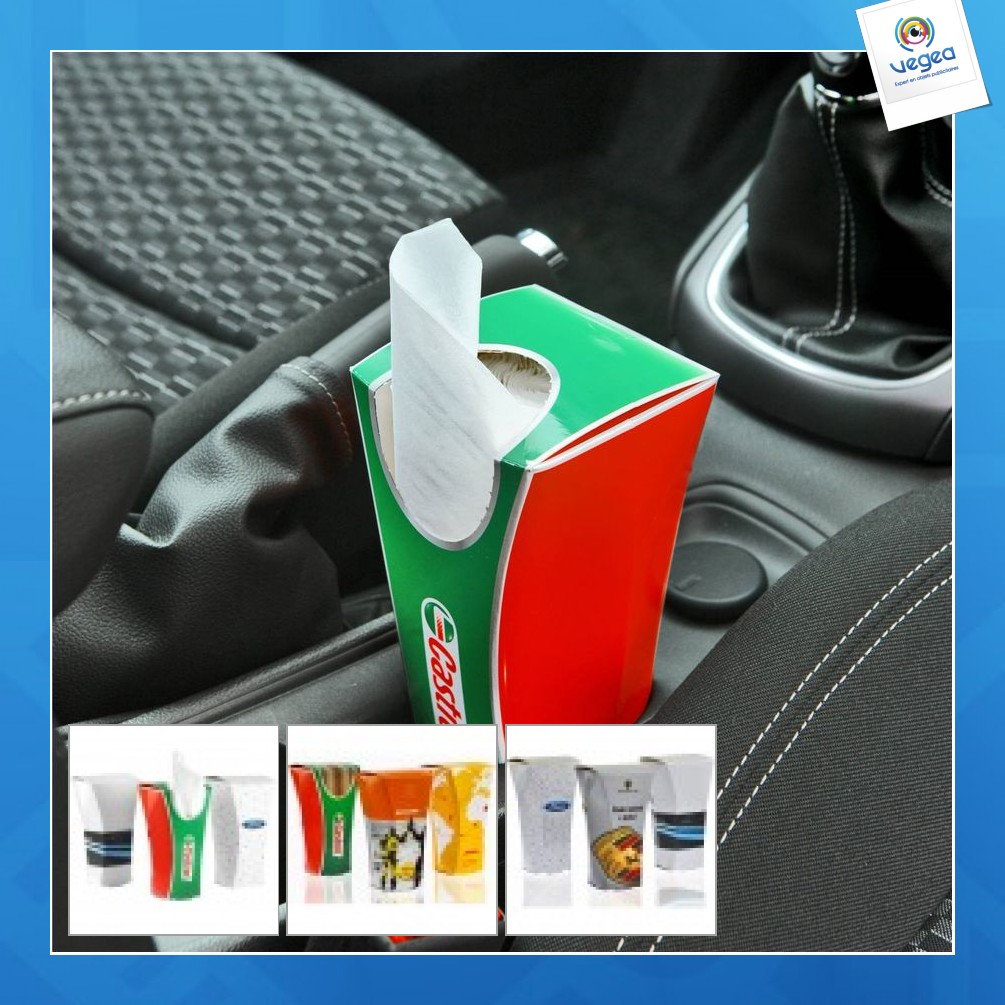 Boîte de mouchoirs pour voiture