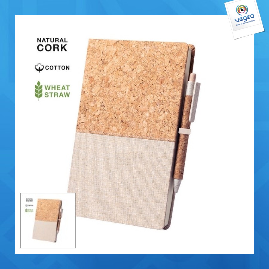 Carnet a5 personnalisé avec stylo