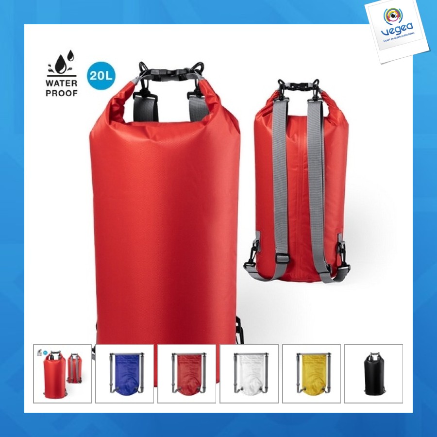 Sac à dos imperméable personnalisable 20l
