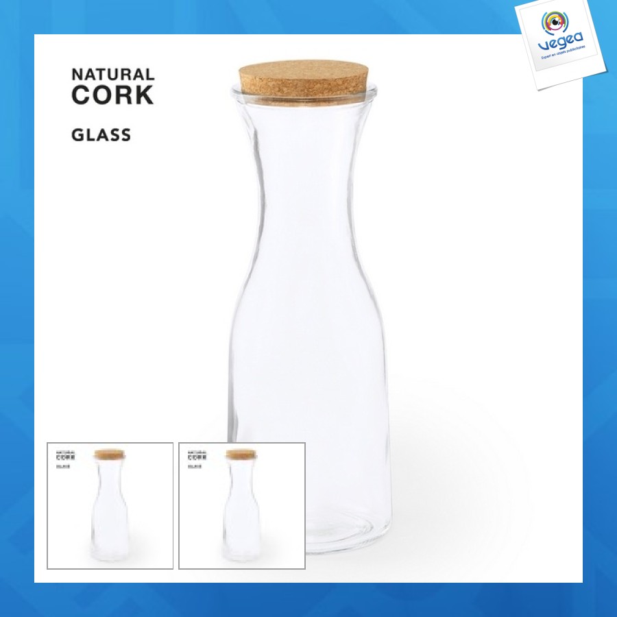 Carafe avec logo standard 1l