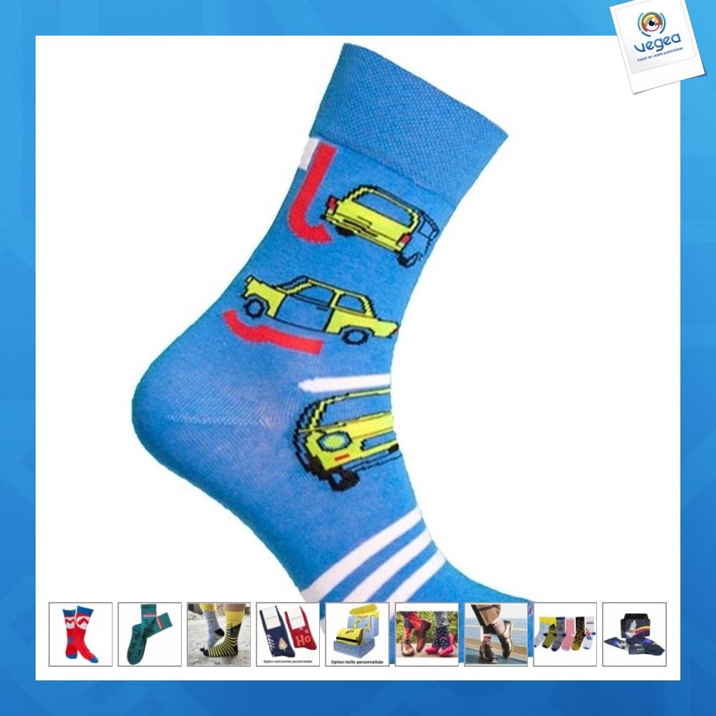 Chaussettes personnalisables classiques sur-mesure