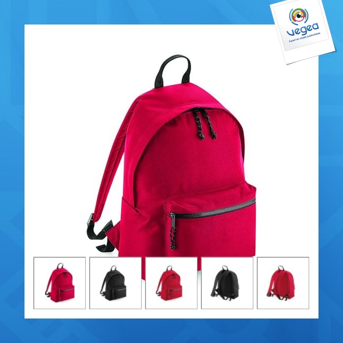 Sac à dos avec logo en matériaux recyclés