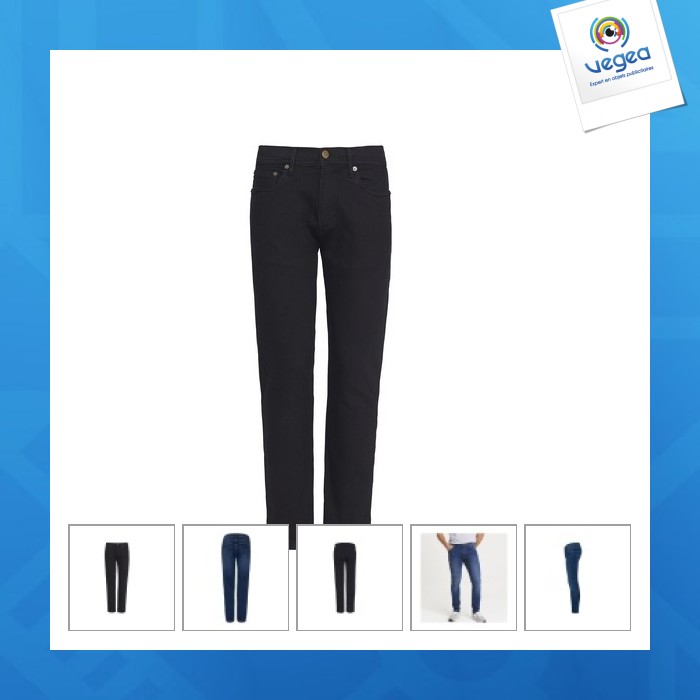 Jean personnalisable coupe slim max