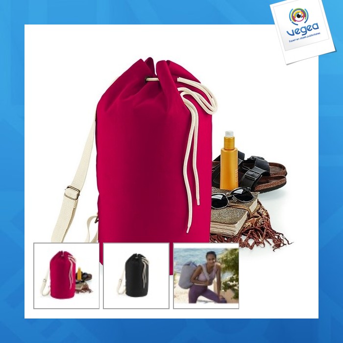 Organic sea bag - sac matelot publicitaire coton bio