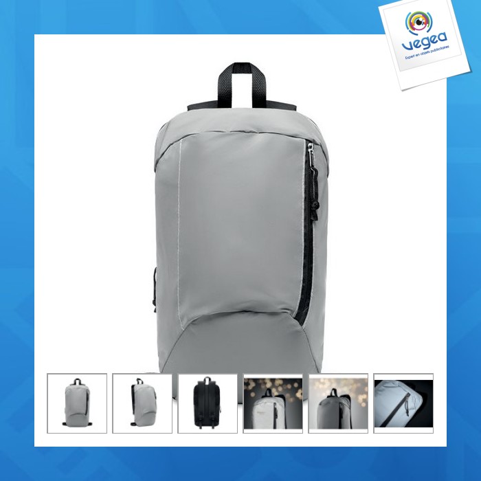 Sac à dos réfléchissant promotionnel 600d