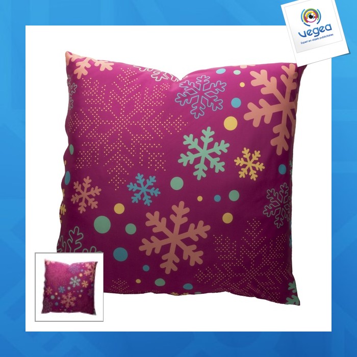 Housse de coussin personnalisable 40x40cm