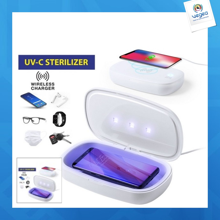 Boîtier de stérilisation uv avec chargeur
