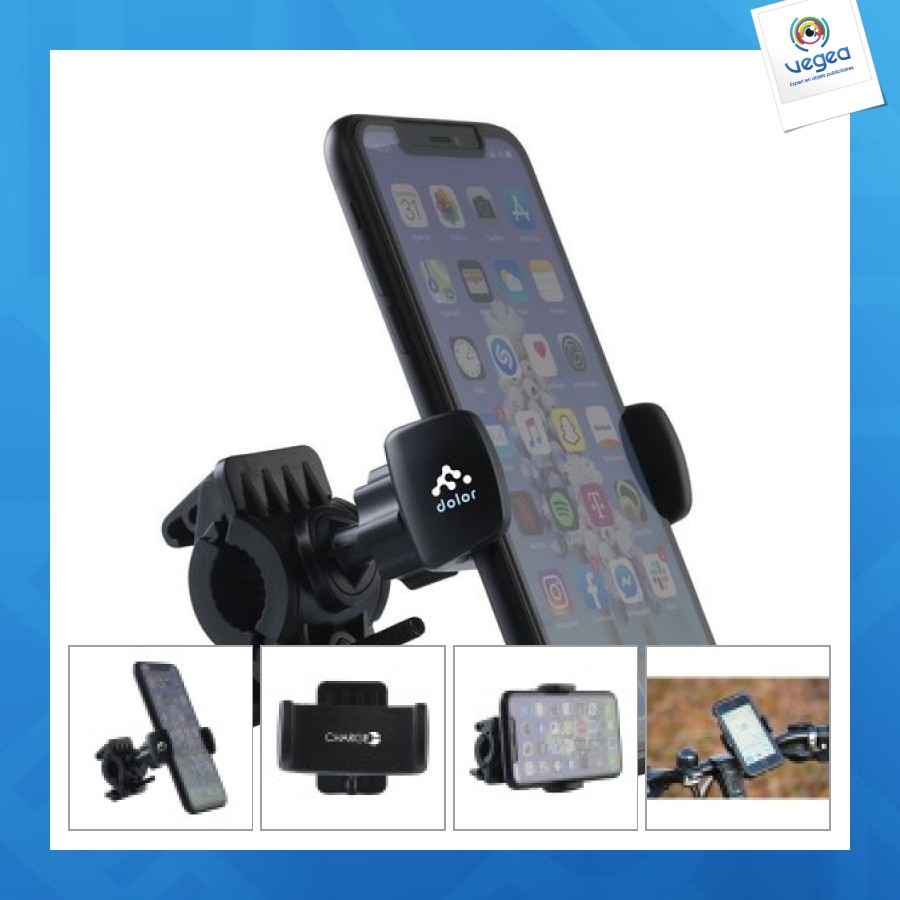 Bike phone holder support personnalisable pour téléphone