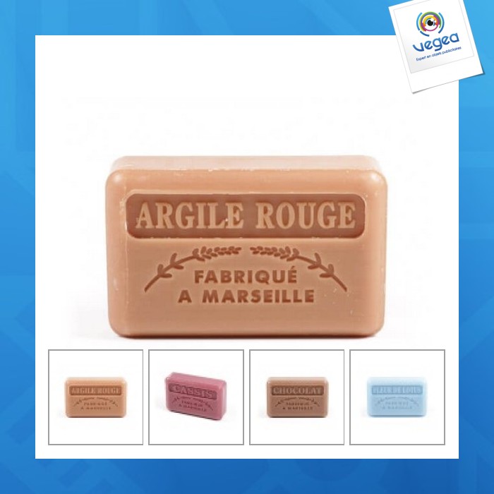 Savonnette personnalisable de marseille 125g