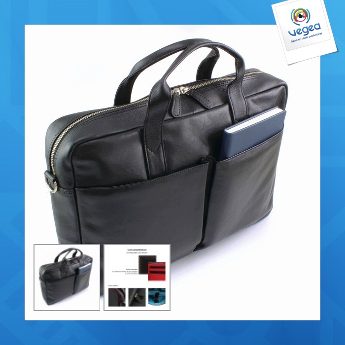 Sacoche pour portable en cuir nappa sandringham