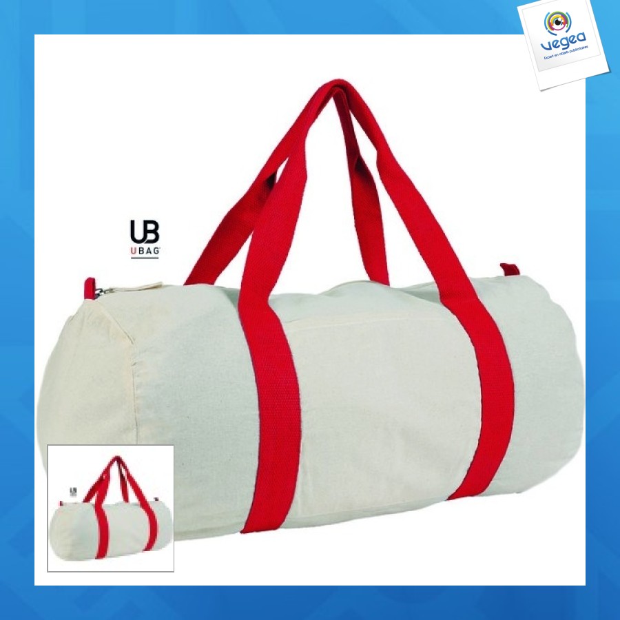Sac de sport publicitaire en coton palma