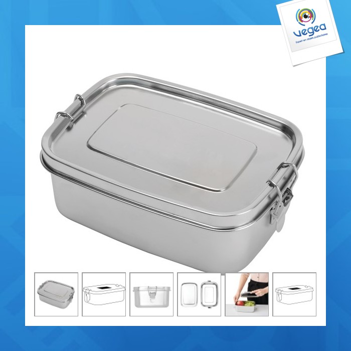 Boîte à lunch en métal 1100ml