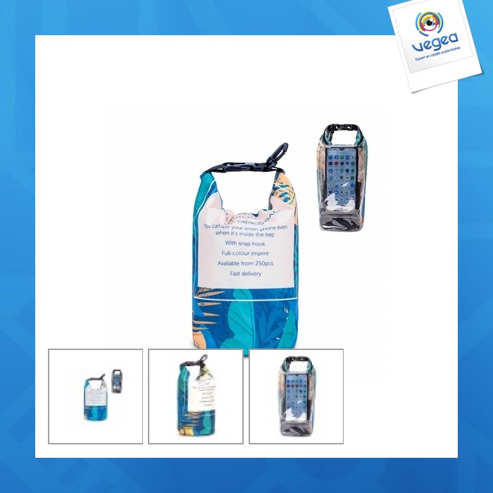 Sac étanche personnalisable en fabrication sur mesure 2,5l
