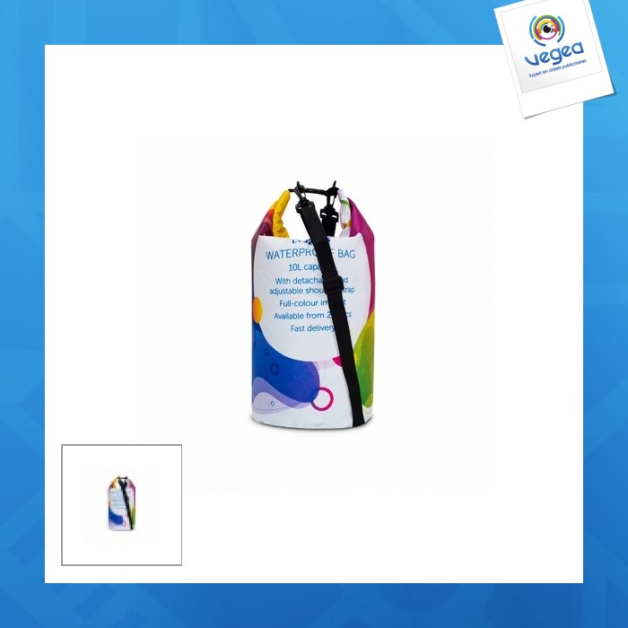 Sac étanche personnalisé en fabrication sur mesure 10l